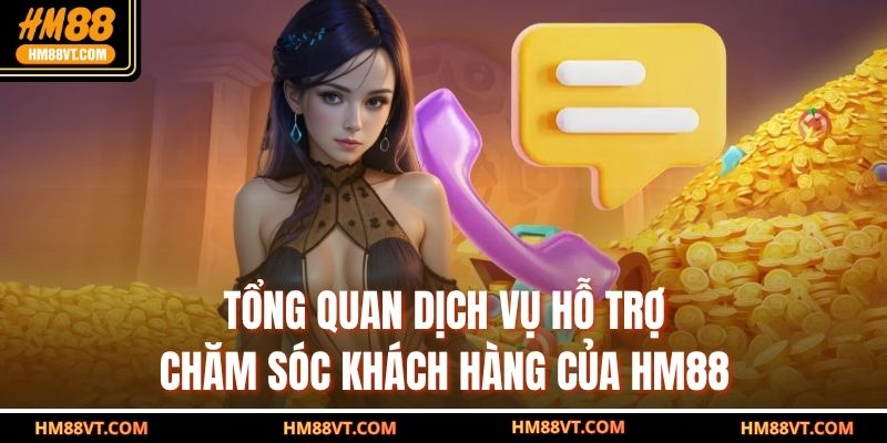 Tổng quan dịch vụ hỗ trợ chăm sóc khách hàng của HM88